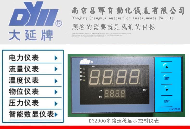 DY2000、DY21D0208，DY28D0108、DY29D0108、DY21D1008、東輝儀表、多通道巡檢儀